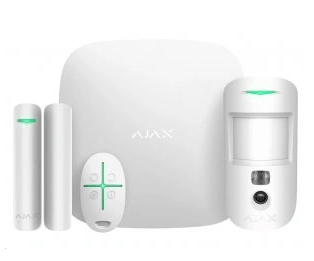 Комплект радиоканальной охранной сигнализации Ajax StarterKit Plus (white)
