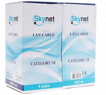 Кабель UTP 4PR 24AWG CAT5e 305м SKYNET Standard indoor 4x2x0.48 (Cu)