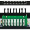 Патч-панель NIKOMAX - NMC-RP24UD2-HU-BK