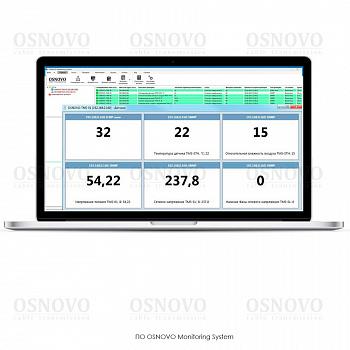OSNOVO Monitoring System 300 Программное обеспечение для мониторинга температуры, влажности