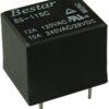 BS-115C-12A-DC12V, Реле 12VDC 1 пер. 10A/240VAC