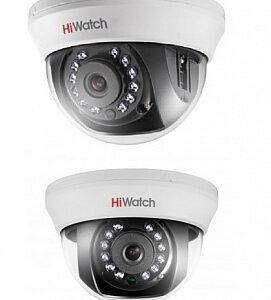 HD-TVI камера внутренняя купольная HiWatch DS-T101 (3.6 мм)