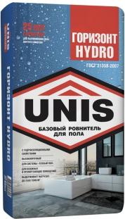 ГОРИЗОНТ HYDRO влагостойкая стяжка для пола 25 кг UNIS