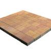 Плитка тротуарная BRAER Старый город Ландхаус Color Mix тип 10 "Рассвет", 80/160/240*160 мм