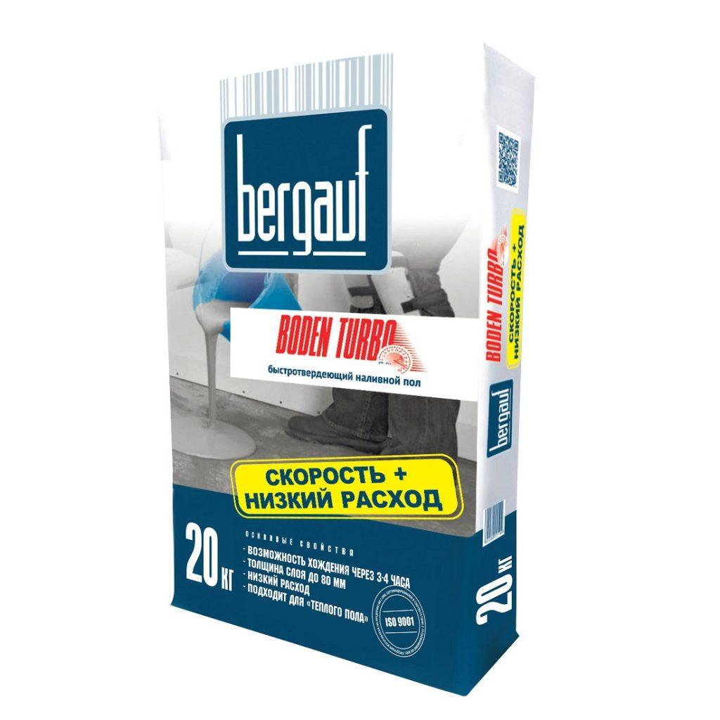 Наливной пол Bergauf Boden Turbo 20 кг