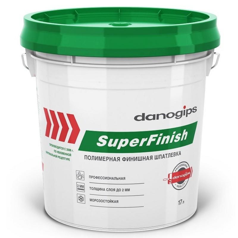 Шпаклевка Danogips SuperFinish 17 л /28 кг