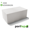 Стеновой блок D500 625Х500Х250 Poritep