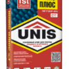 Клей плиточный Unis Плюс 25 кг