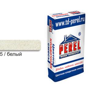 Цветной кладочный раствор PEREL SL 0005 белый, 25 кг