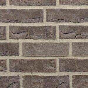 Кирпич облицовочный ручной формовки Terca Cinder Grey Donkergrijs, 215*102*65 мм