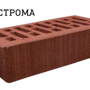 Кирпич облицовочный 1НФ Бордо Бархат Строма