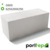 Стеновой блок PORITEP D600 625Х200Х250