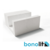 П(U) образный блок из газобетона D500 500x500x250 Bonolit